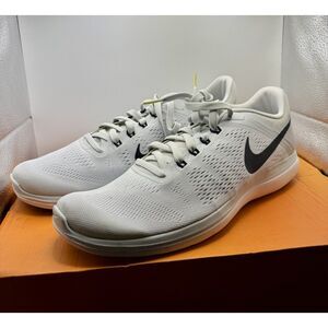 Nike Flex 2016 RN Running Shoes Mens 12.5 Light Gray Pure Platinum New